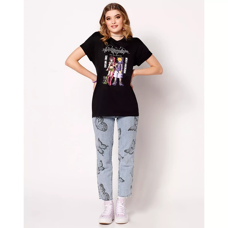 Shiki and Neku T Shirt - The World Ends with You