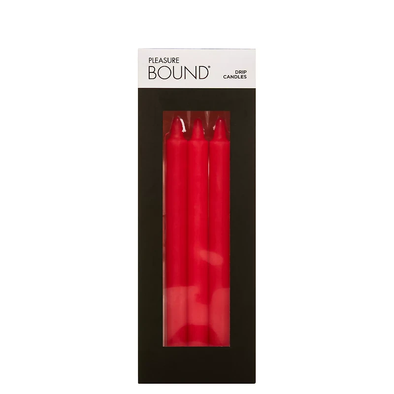 Pleasure Bound Fantasy Drip Candles - 3 Pack