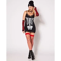 Skeleton Cami Mini Dress
