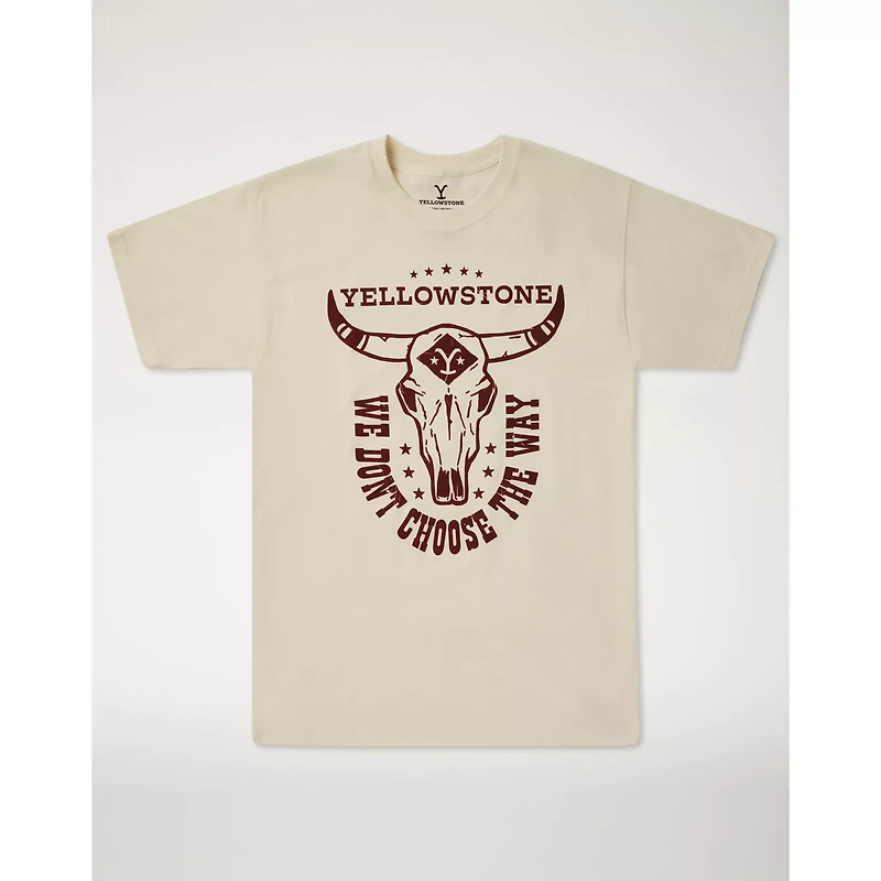 Yellowstone Skull T Shirt