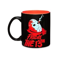 Jason Voorhees Mask and Machete Coffee Mug 20 oz. - Friday the 13th