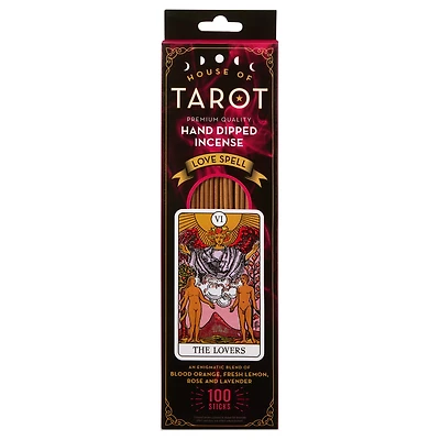 Tarot Love Spell Incense Sticks - 100 Pack