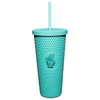 Textured Mushroom Cup with Straw - 24 oz.