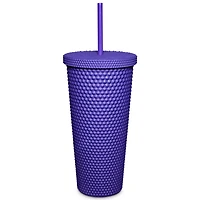 Textured Mystic Hand Cup with Straw - 24 oz.