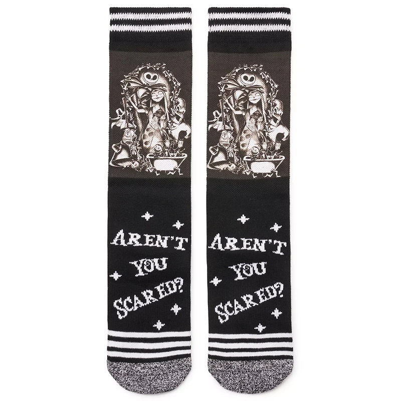 Aren't You Scared Crew Socks - The Nightmare Before Christmas