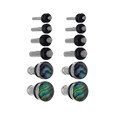 Multi-Pack Anodized Plugs - 6 Pair