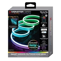 16.5 Ft. Multi-Color Neon Smart RGB LED Strip