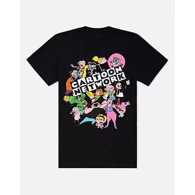 Black Group Cartoon Network T Shirt