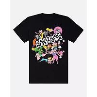 Black Group Cartoon Network T Shirt