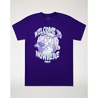 Welcome to Nowhere T Shirt - Courage the Cowardly Dog