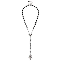 Pentagram Bat Pendant Chain Necklace