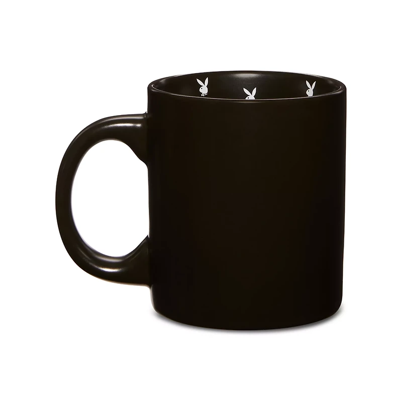 Black Playboy Logo Coffee Mug - 20 oz.