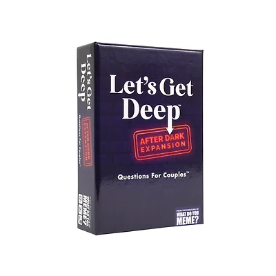 Let's Get Deep Couples Game After Dark Expansion Pack