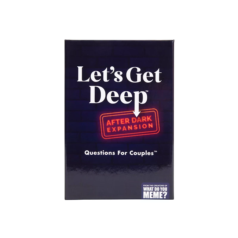 Let's Get Deep Couples Game After Dark Expansion Pack
