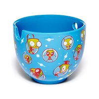 Invader Zim Bowl with Chopsticks 22 oz. - Nickelodeon