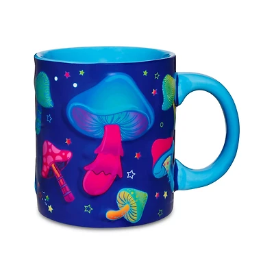 Trippy Mushroom Molded Coffee Mug - 20 oz.