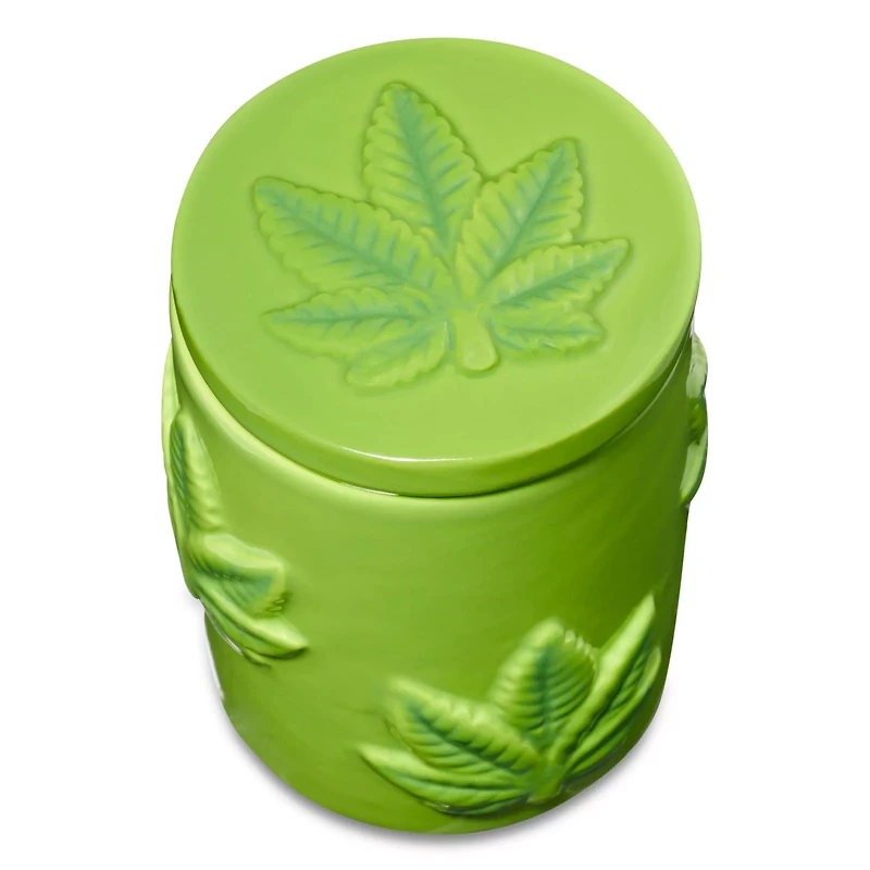 Puffy Leaf Stash Jar - 3.4 oz.