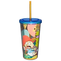 Running Rugrats Cup with Straw - 20 oz.