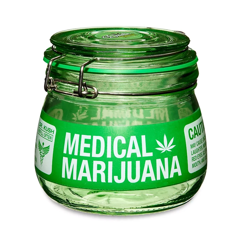 Medical Marijuana Stash Jar - 12 oz.