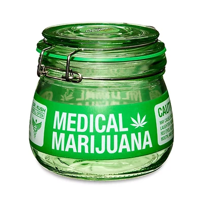 Medical Marijuana Stash Jar - 12 oz.