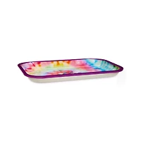 Tie Dye Smoking Alien Tray