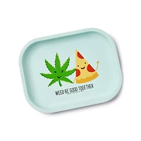 Weed Be Good Together Pizza Tray