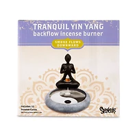 Tranquil Yin Yang Woman Backflow Incense Burner