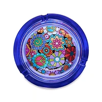 Flower Peace Sign Ashtray