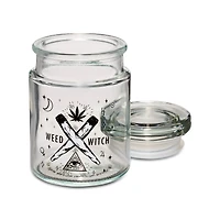 Weed Witch Stash Jar and Ashtray Set