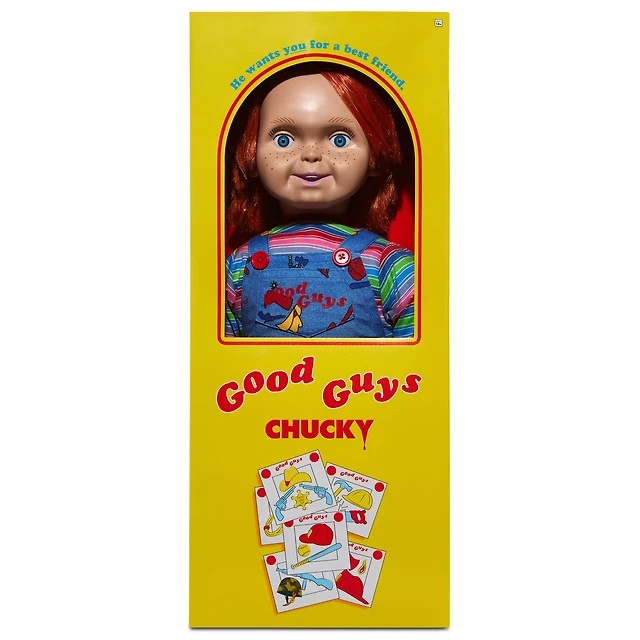 Spencer's Good Guy Doll Lenticular Sign Chucky Arden Fair