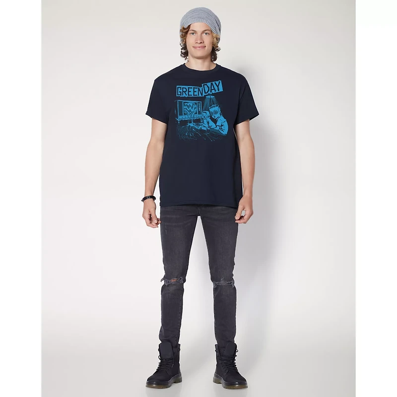 Brain Stew T Shirt - Green Day