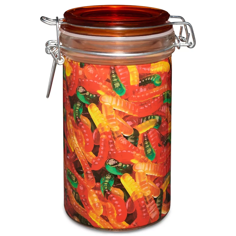 Gummy Worms Stash Jar - 16 oz.