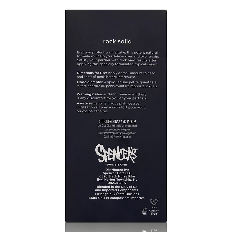 Rock Solid Desensitizing Cream 1.5 oz. - Hott Love Extreme