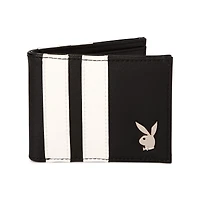 Black Varsity Playboy Bifold Wallet