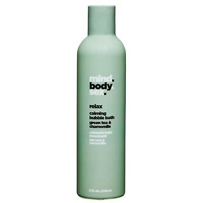 Relax Green Tea and Chamomile Scented Bubble Bath - 8 oz.