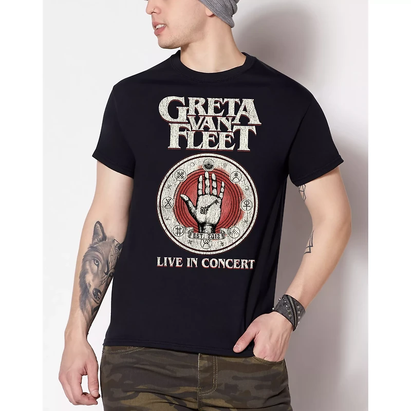 Greta Van Fleet Concert T Shirt