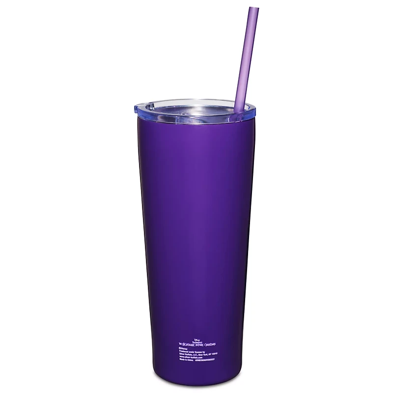 Splatter The Nightmare Before Christmas Cup with Straw - 22 oz.