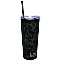 Rick and Morty Skull Eyes Cup with Straw- 22 oz.