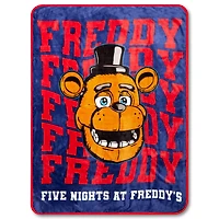 Freddy Fazbear Fleece Blanket - Five Nights at Freddy's