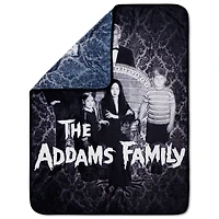 Addams Family Photo Fleece Blanket - The Addams Family