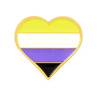 Multi-Pack Nonbinary Pride Pin Set - 4 Pack