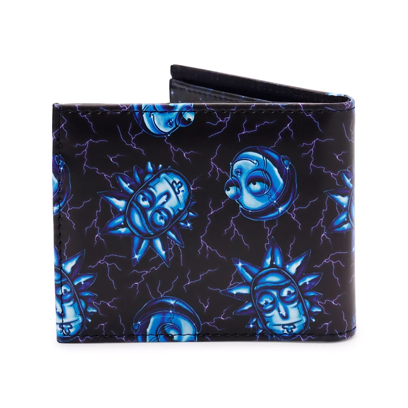 Electric Rick and Morty Bifold Wallet