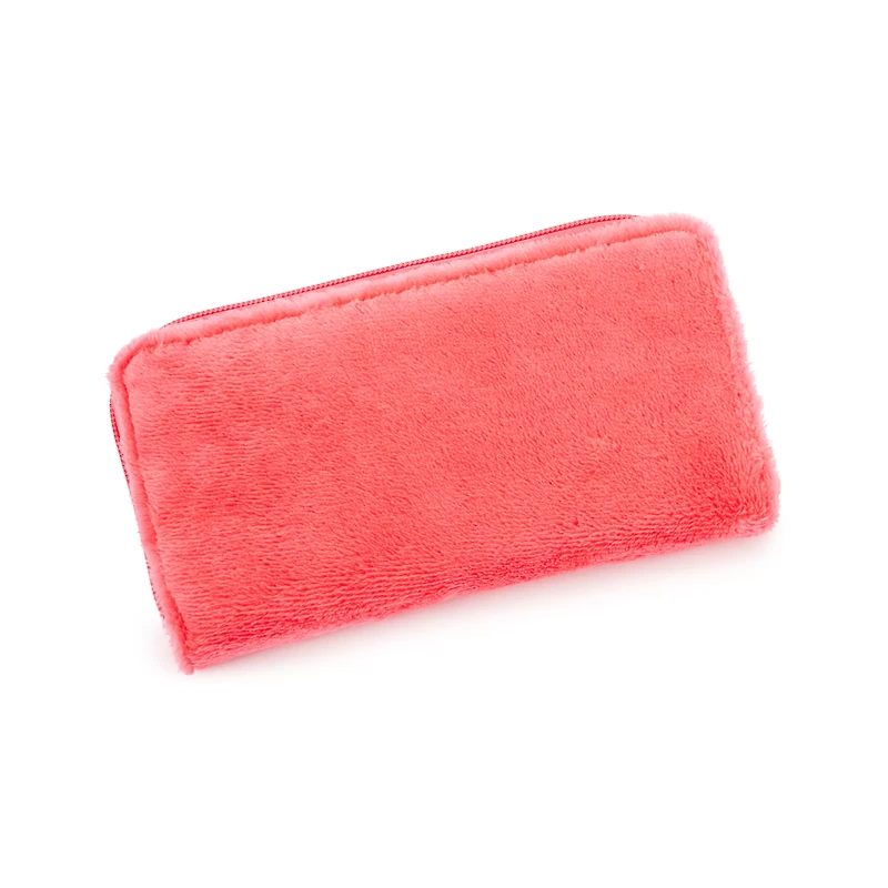 Fuzzy Gloomy Bear Zip Wallet