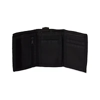 Neon Checkered Mushroom Velcro Bifold Wallet