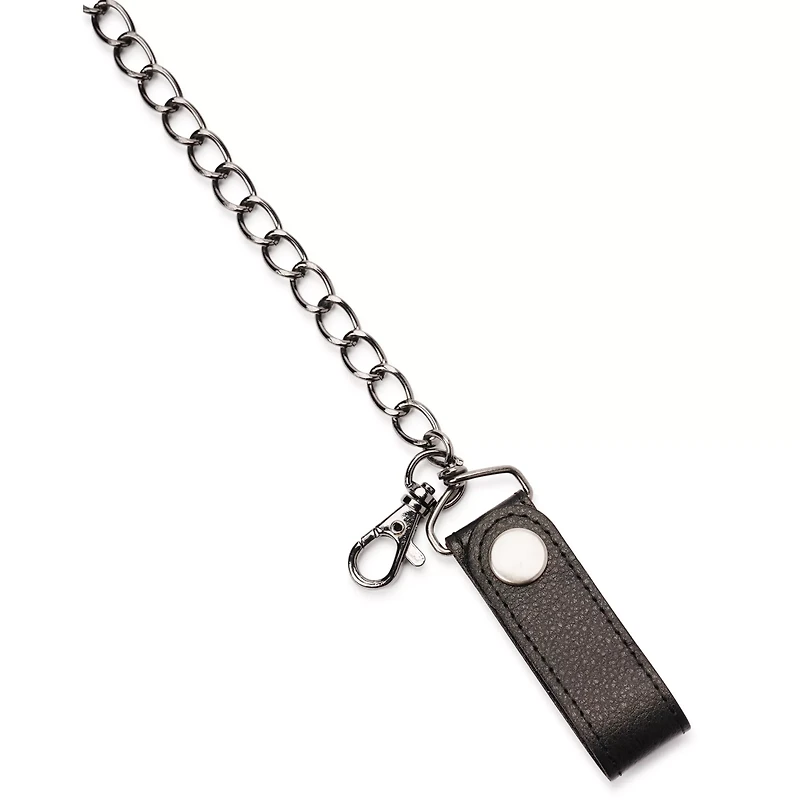 Weed Leaf Chain Bifold Wallet