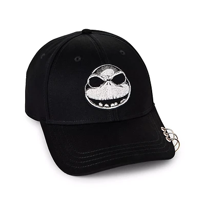 Black Jack Skellington Snapback Hat - The Nightmare Before Christmas