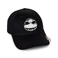 Black Jack Skellington Snapback Hat - The Nightmare Before Christmas