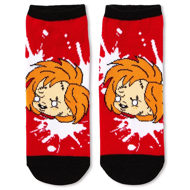 Multi-Pack Chucky No Show Socks - 5 Pack