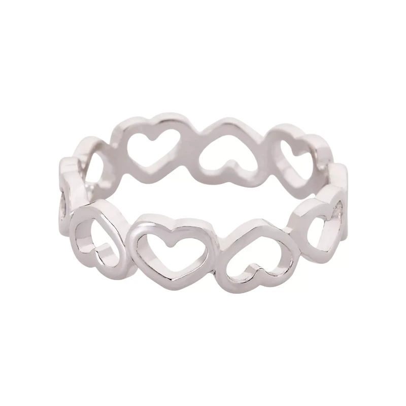 Multi-Pack Heart and Dagger Rings - 5 Pack