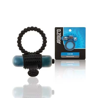Fantasy Flick Her Vibrating Love Ring - Arouz'd
